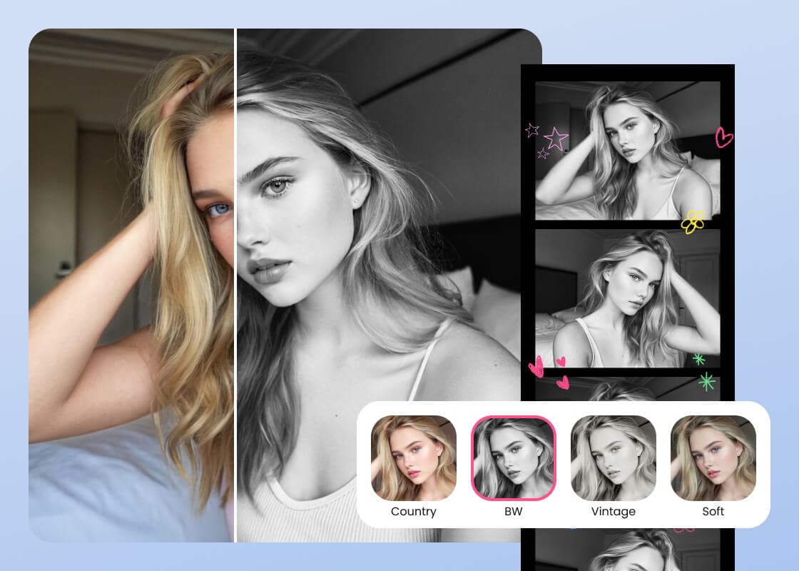 PicaPicaBooth - Photo Booth App Online Miễn Phí | Pica Pica